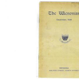 The Wenonian, 1934
